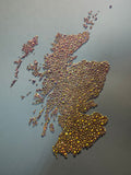 Scotland Map Artwork