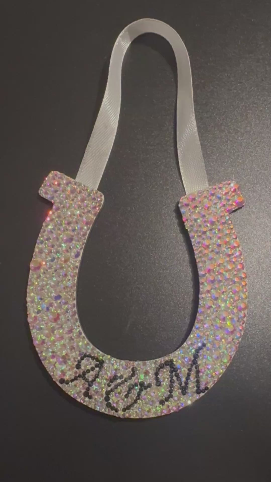 Video of Custom Luck Horseshoe 